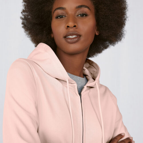B&C Inspire Zipped Hood /women