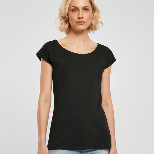 Women's wide neck tee