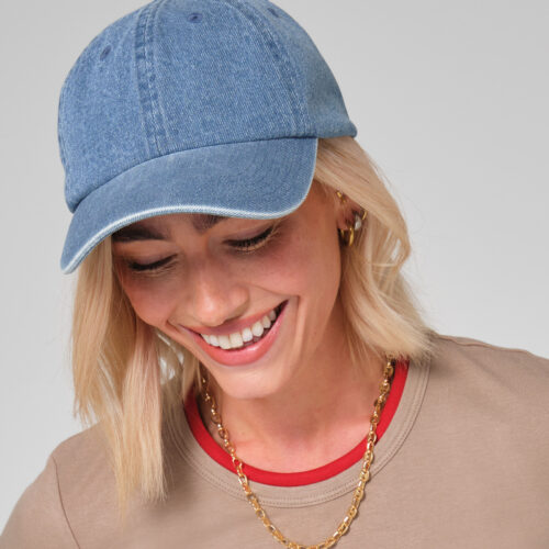Denim cap