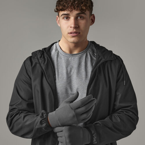 Softshell sports tech gloves