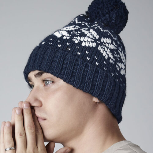 Fair Isle snowstar® beanie