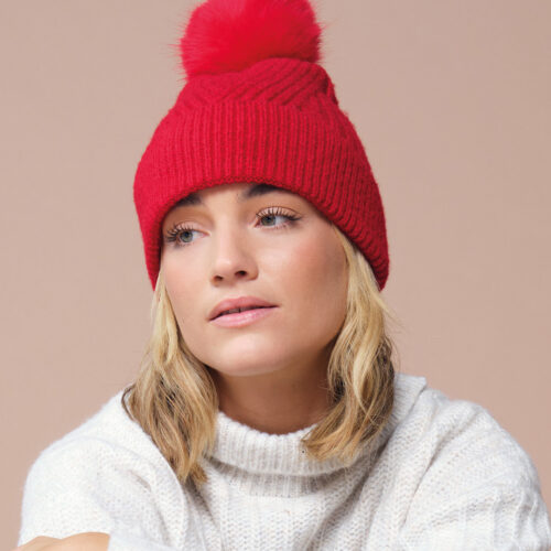 Snow luxe beanie