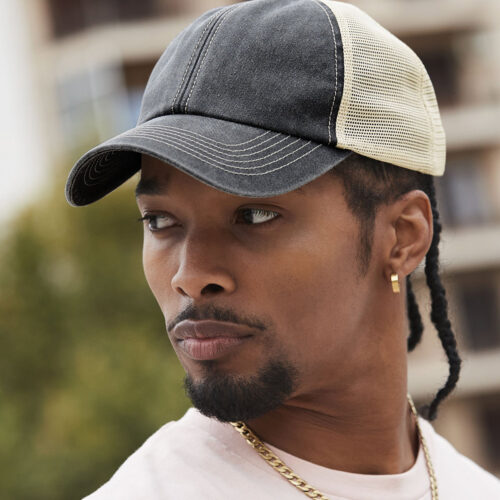 6-panel vintage trucker