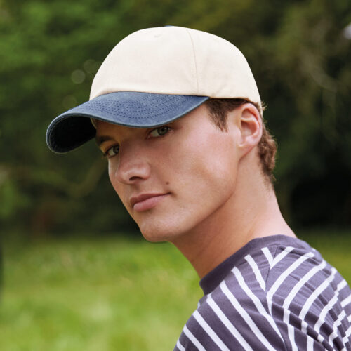 Contrast peak low-profile vintage cap