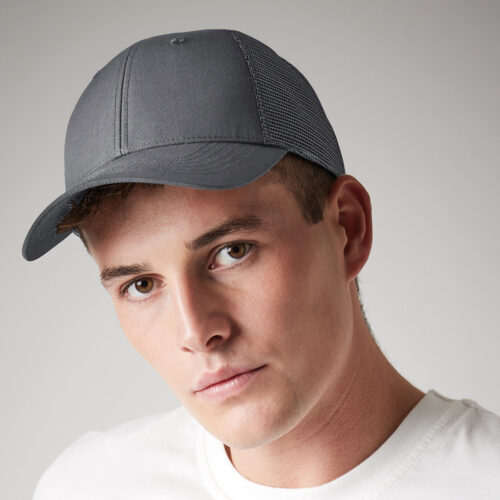 Recycled urbanwear 6-panel snapback trucker