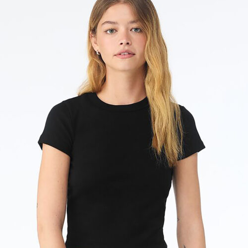 Women’s micro rib baby t-shirt