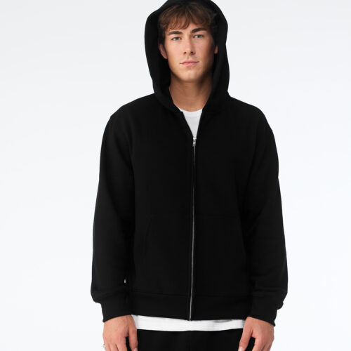 Unisex heavy full-zip hoodie