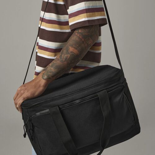 Recycled large cooler shoulder bag