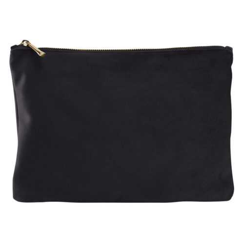 Velvet accessory pouch