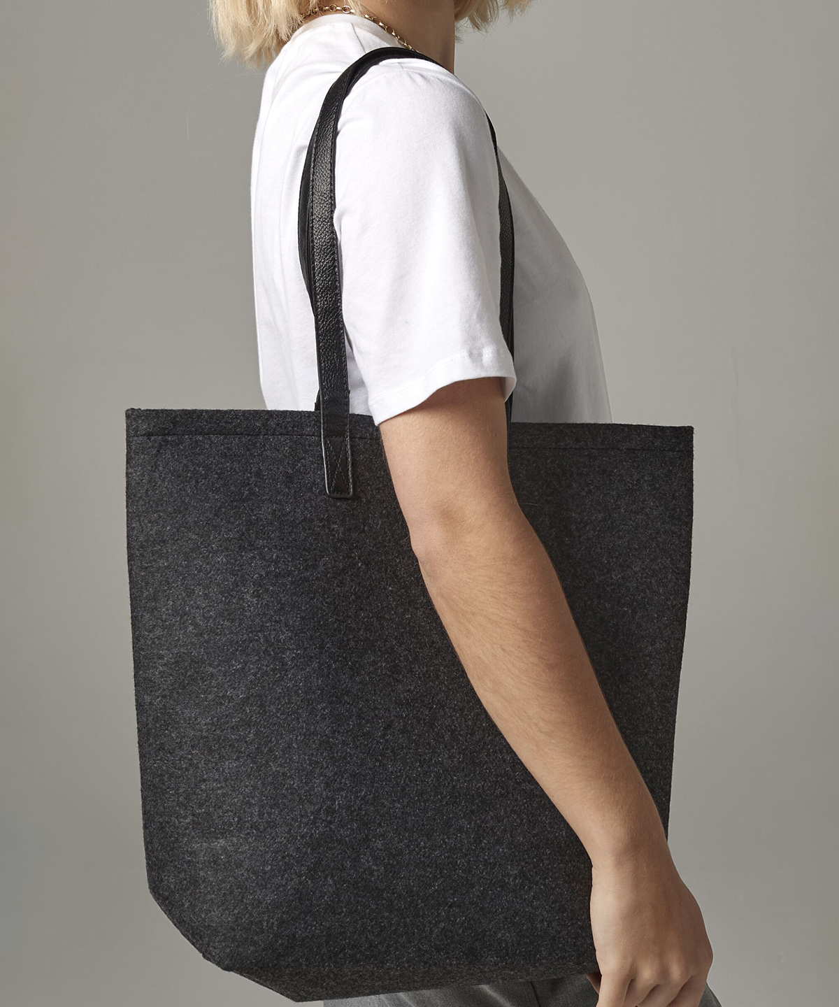 Premium felt tote