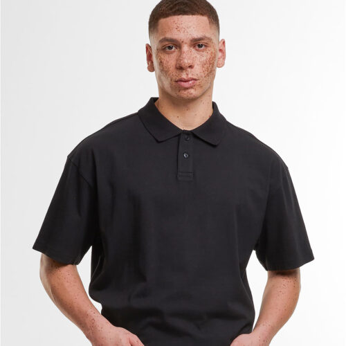Oversized polo shirt
