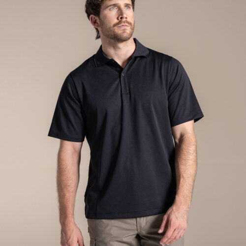 Expert Basecamp wicking polo shirt