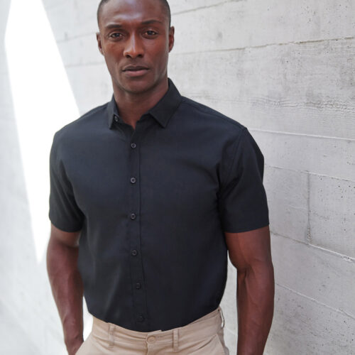 Short sleeve ‘cotton-feel’ Coolplus® shirt