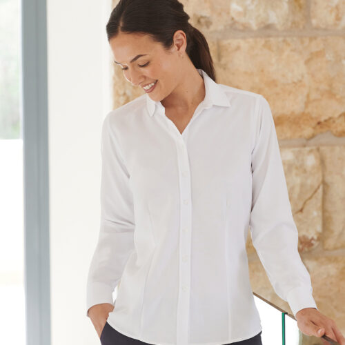 Women's wicking antibacterial long sleeve shirt