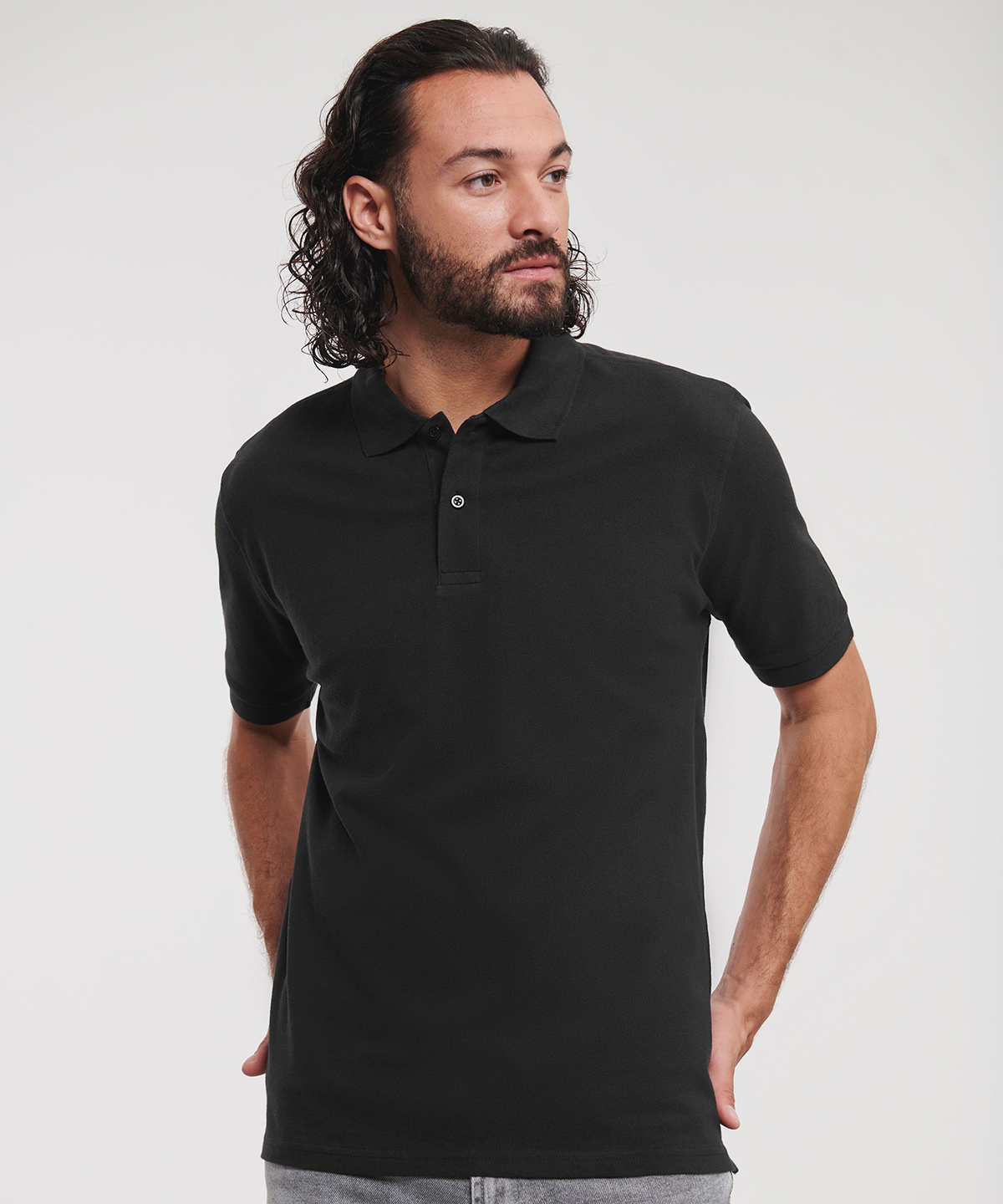 Classic cotton piqué polo