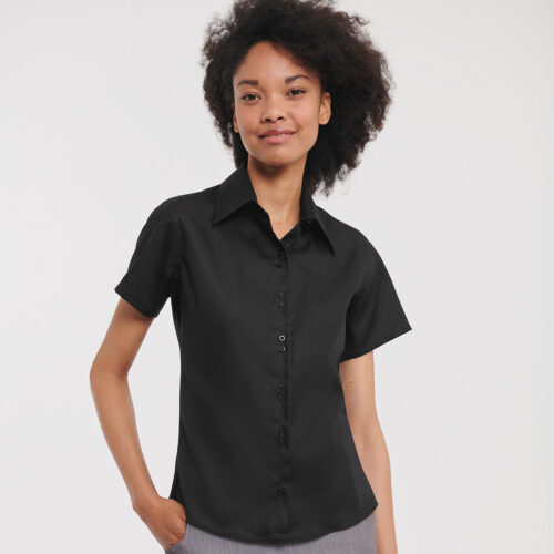 Women's short sleeve ultimate non-iron shirt