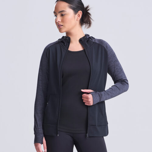 Women's cool contrast zoodie