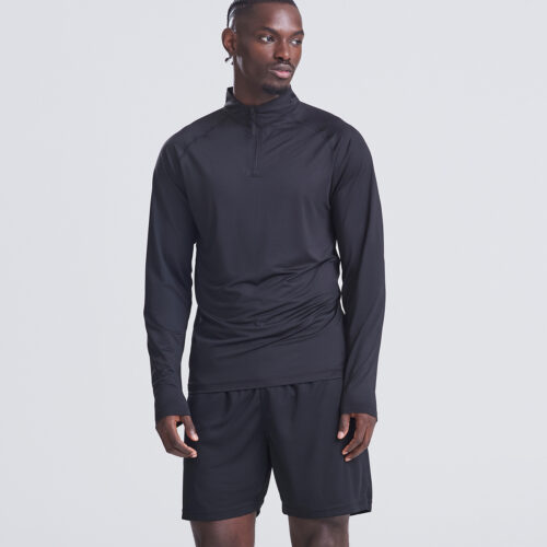 Lightweight active 1/4-zip