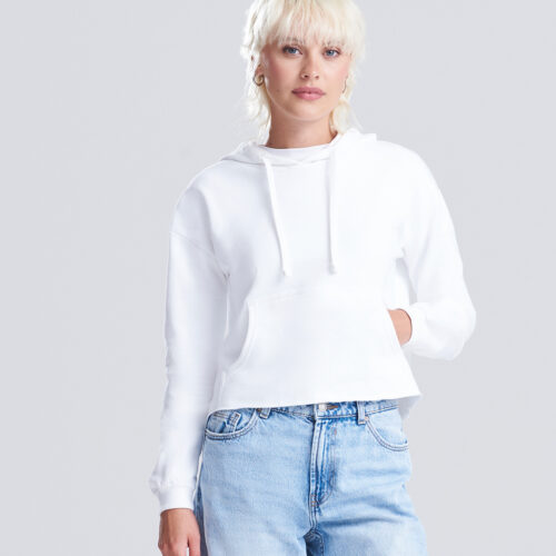 Women's cropped hoodie