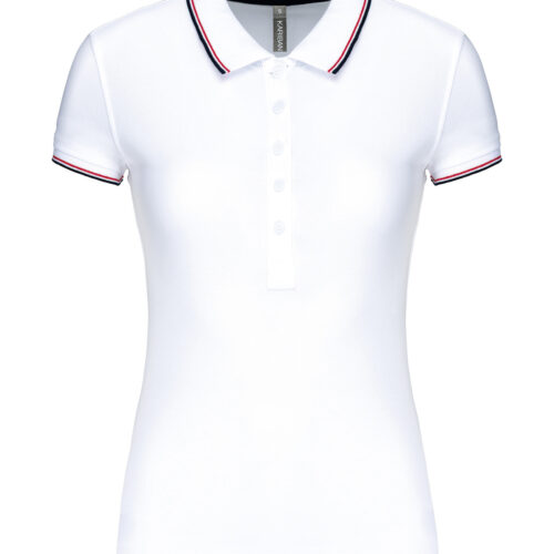 Women's short sleeve polo shirt