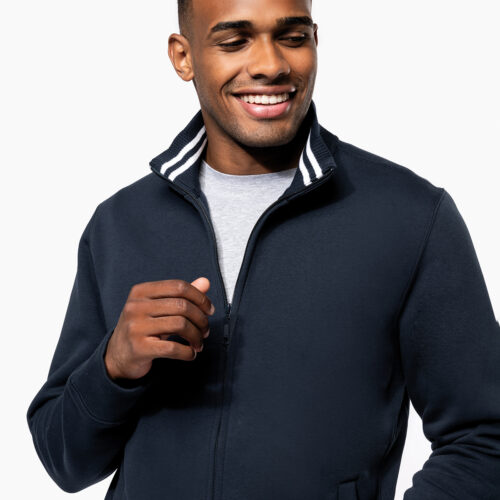Men's full zip sweat jacket