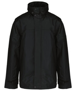 Detachable-sleeved blouson jacket