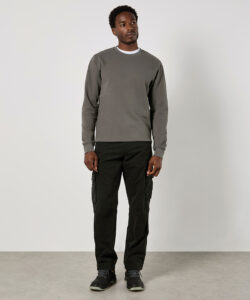 Regular fit piqué sweatshirt