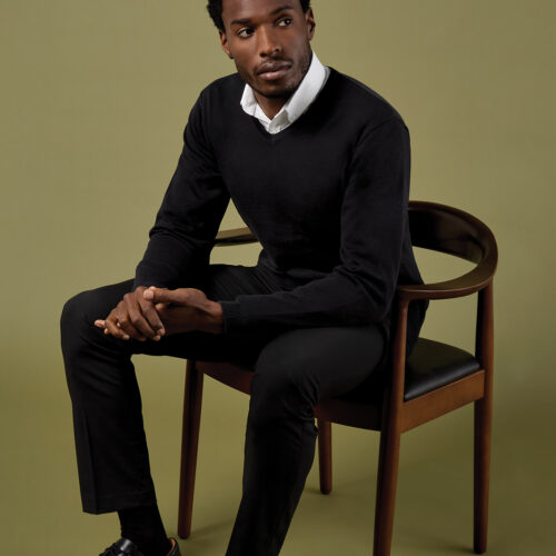 Arundel v-neck sweater long sleeve (classic fit)