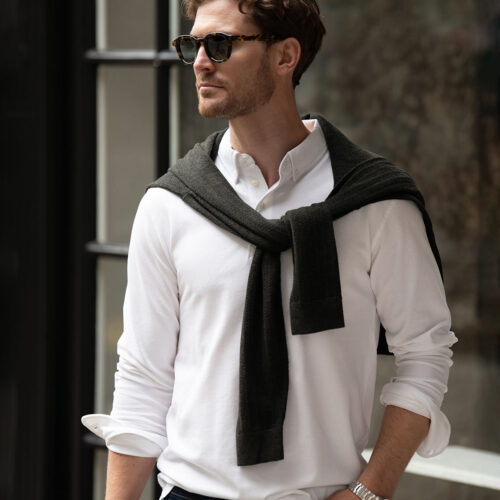 Carlington – deluxe long sleeve polo