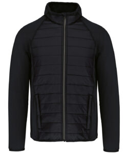 Dual-fabric sports jacket