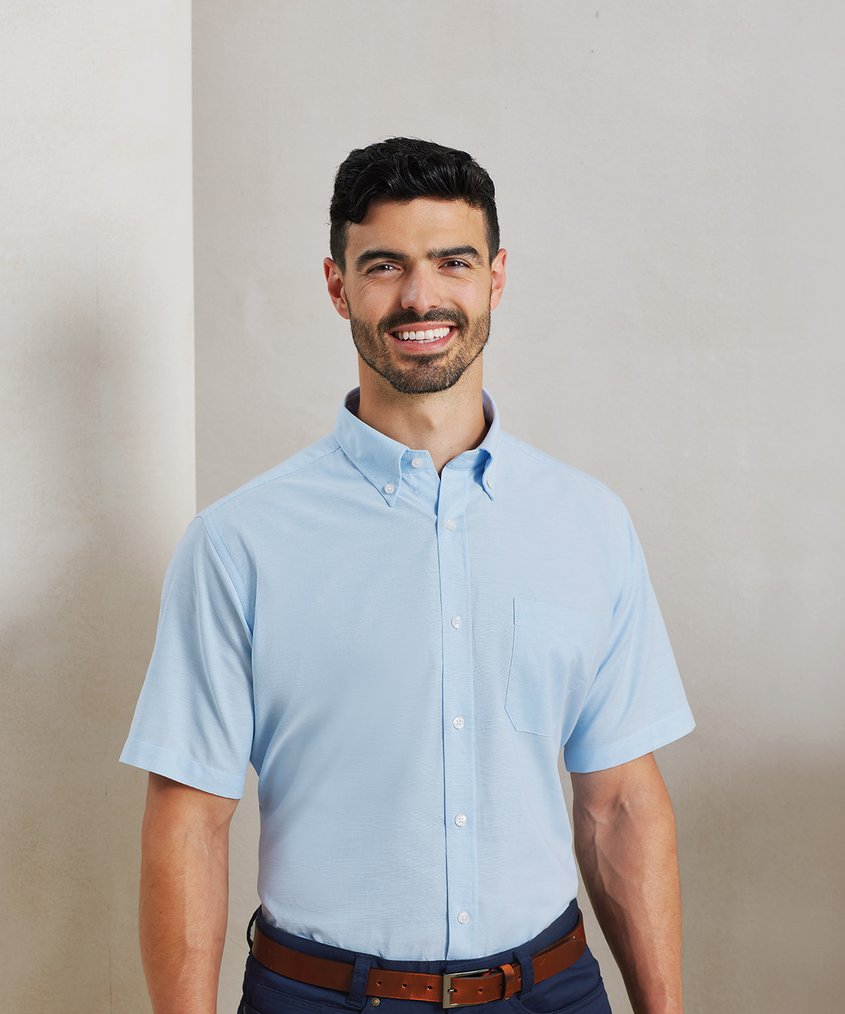 Signature Oxford short sleeve shirt