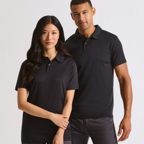 Coolchecker® studded polo