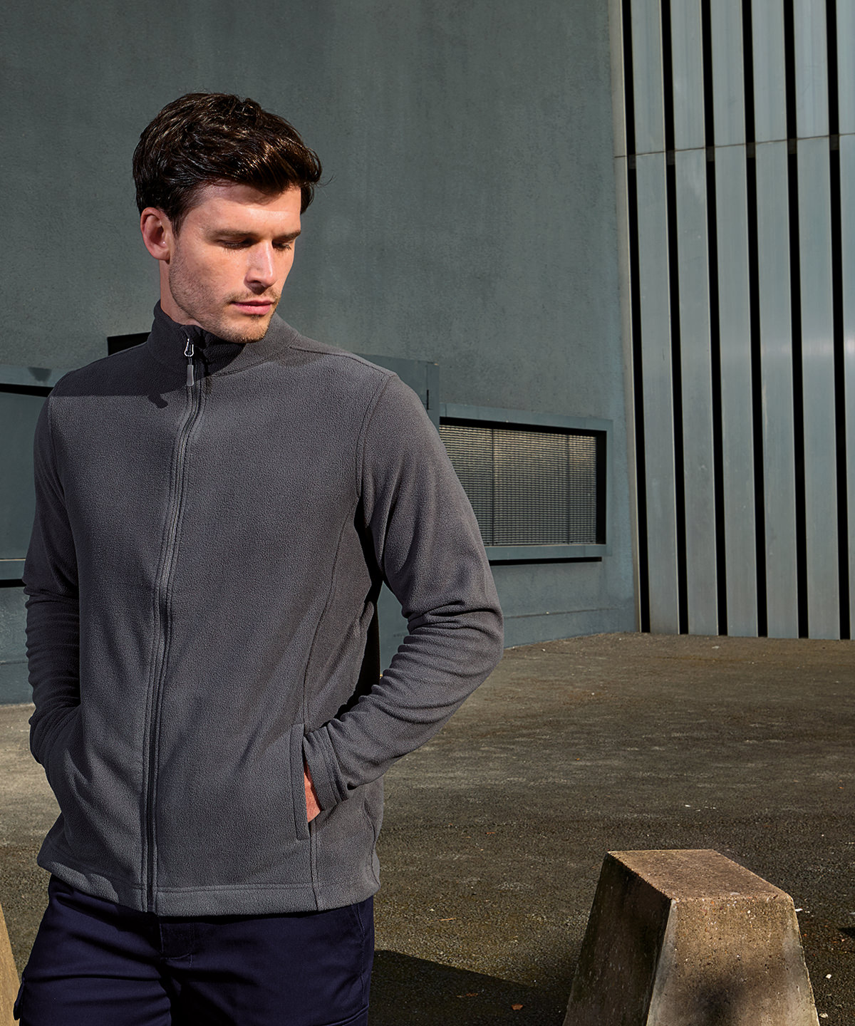 ‘Recyclight’ full-zip microfleece