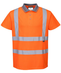 Hi-vis short sleeved polo (S477/RT22)