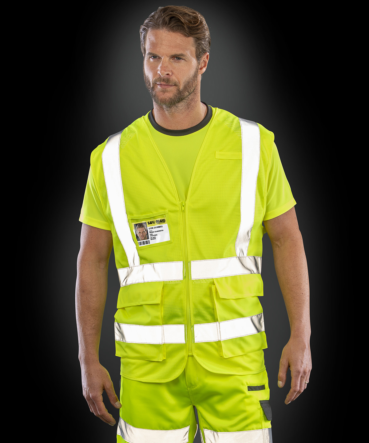 Executive cool mesh safety vest
