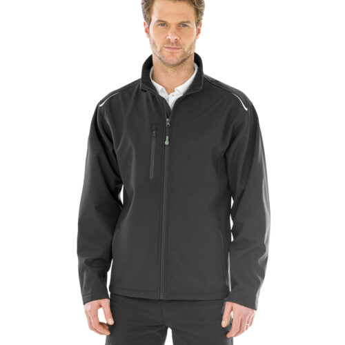 Recycled 3-layer printable softshell jacket