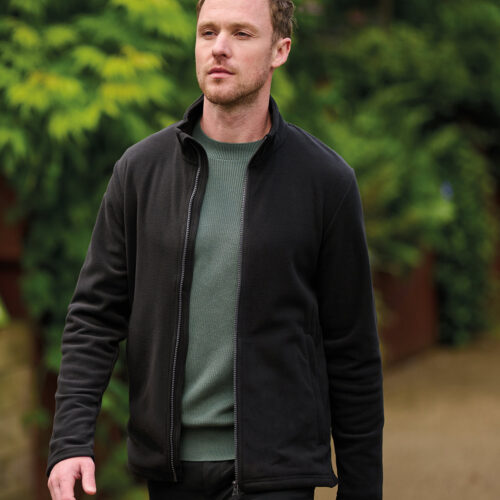 Honestly made recycled full zip microfleece