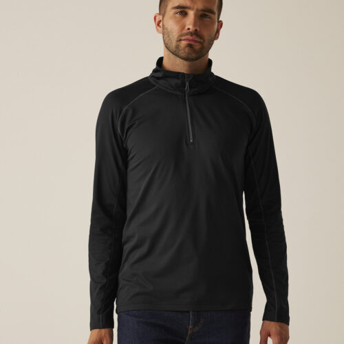 Core stretch half-zip mid-layer