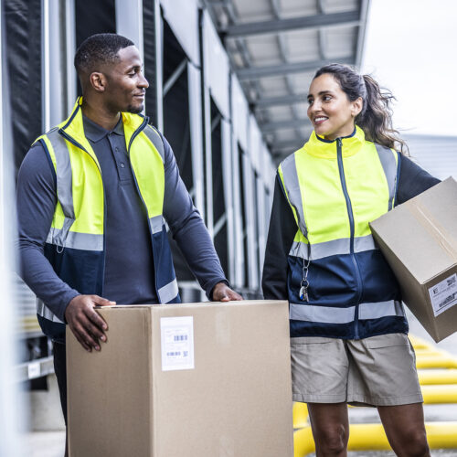 Pro hi-vis full-zip gilet