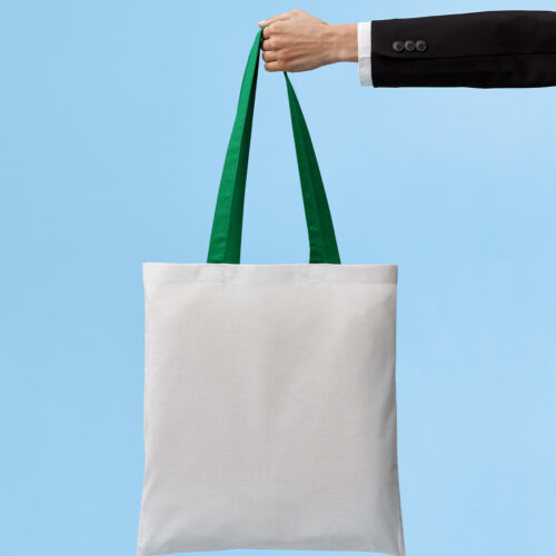 Varsity cotton shopper long handle