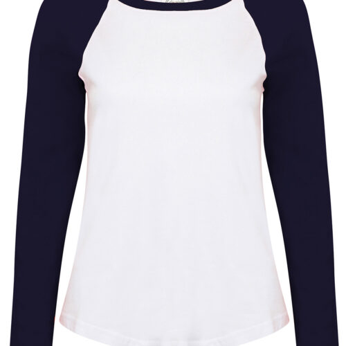 Kids long sleeve baseball T