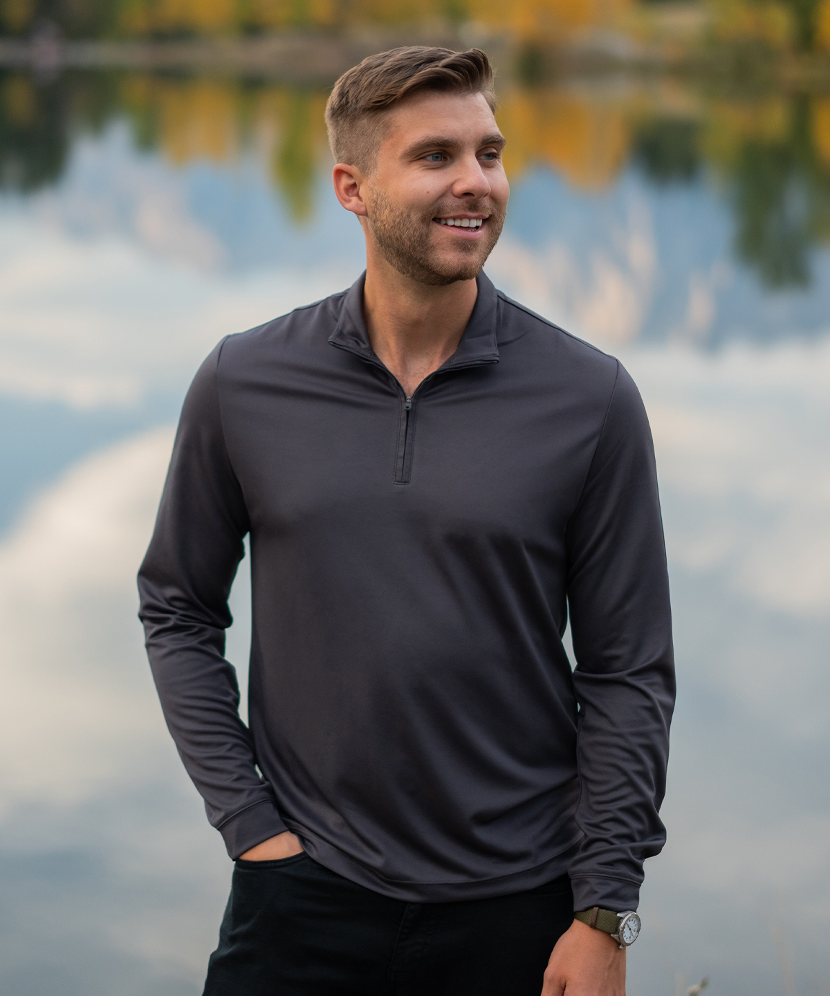 Monterey 1/4-zip pullover
