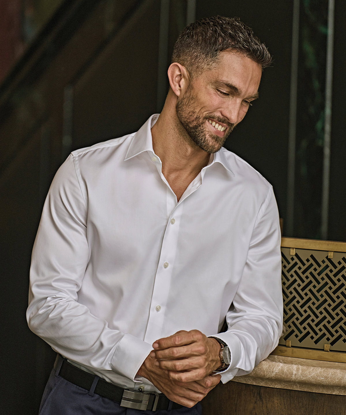 Luxury shirt slim fit (4021)