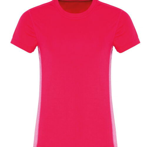 Women's TriDri® contrast panel performance t-shirt