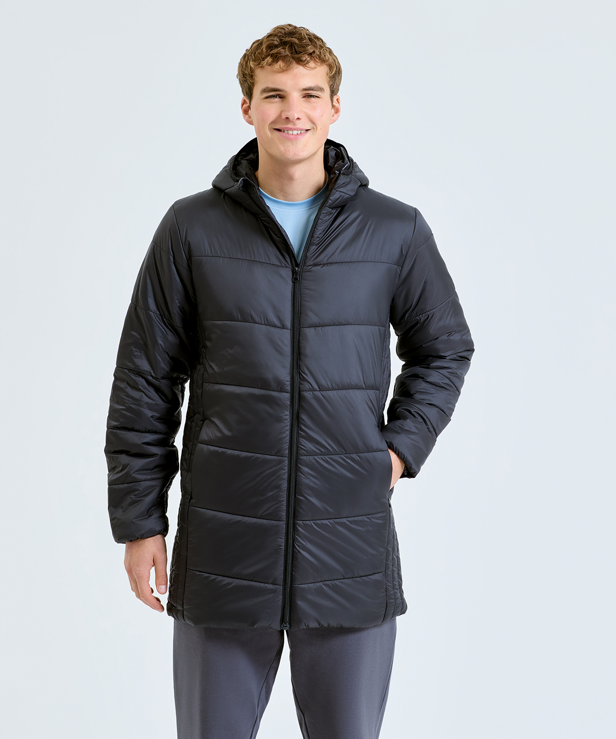 Men's TriDri® microlight longline jacket