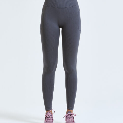Women's TriDri® ribbed seamless 3D fit multi-sport leggings
