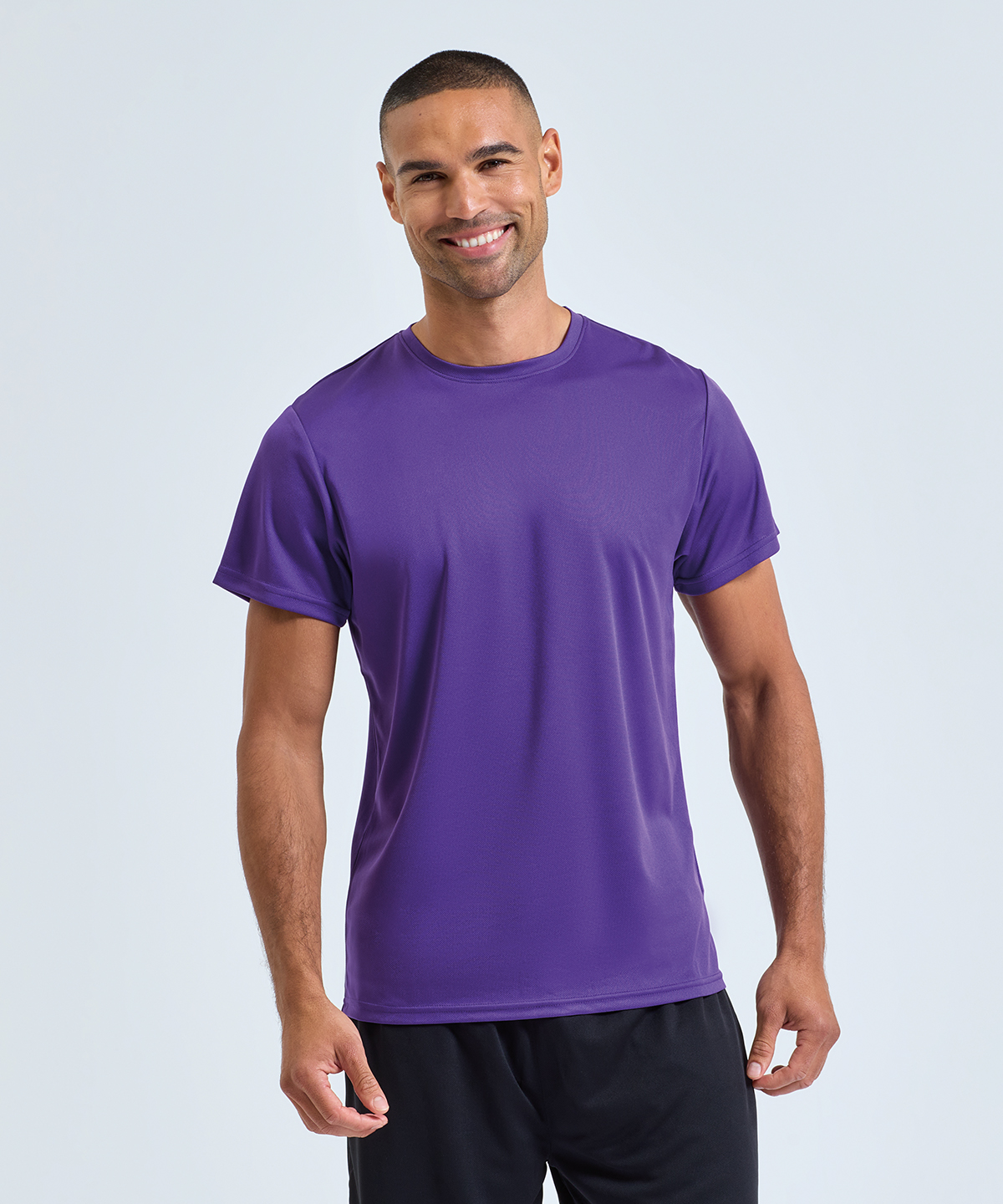 TriDri® Ion-Charge recycled textured tee