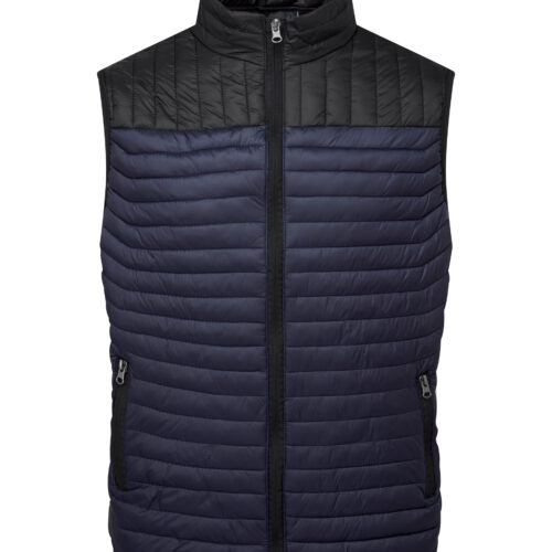 Domain two-tone gilet