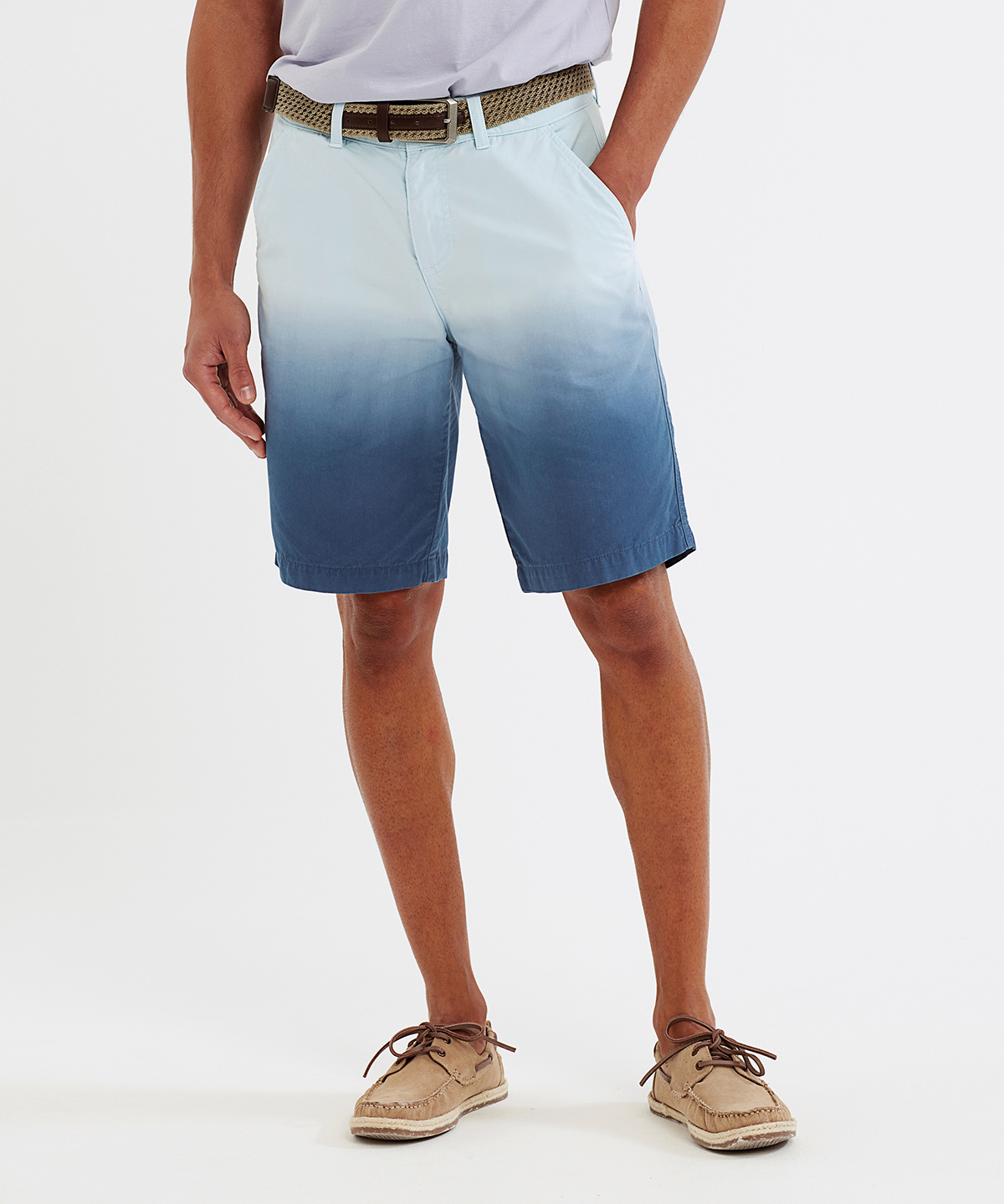 Men’s dip-dye shorts