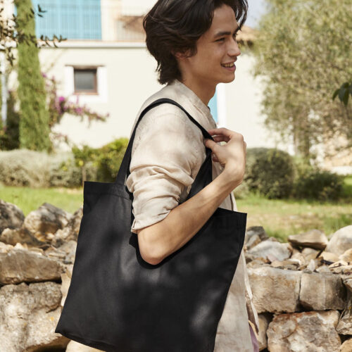 Recycled cotton maxi tote